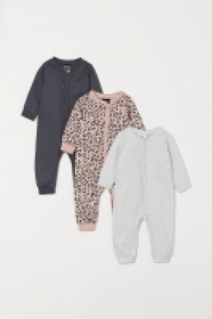 3-pack cotton pyjamas £9.00