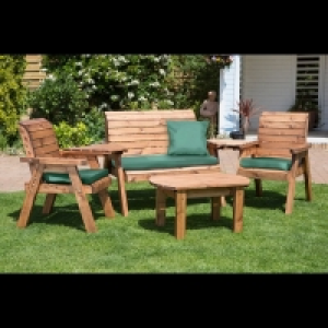 Charles Taylor Four Seater Lounge Set Green