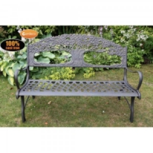 Gardeco Cast Iron Bench With Tree