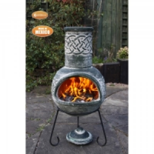 Gardeco Edyth Mexican Celtic Theme Chimenea