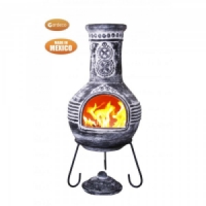 Gardeco Azteca XL Mexican Chimenea Anthracite