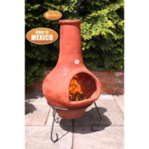 Gardeco Jumbo Mexican Chimenea Tibor Brown