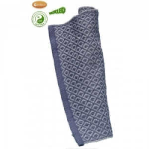 Gardeco Diamond Rug Mid Blue 150cm x 240cm