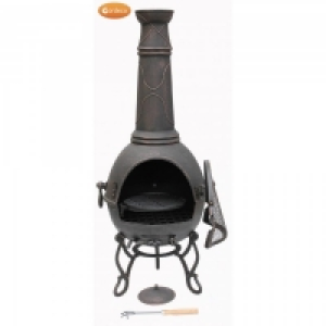 Gardeco Cast Iron Chimenea Jumbo