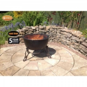 Gardeco Meredir Cast Iron Fire Bowl Extra Large