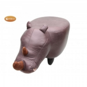 Gardeco Reggie The Rhino Footstool Grey