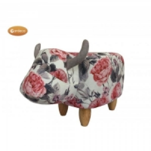 Gardeco Flora The FLOWER Cow Footstool