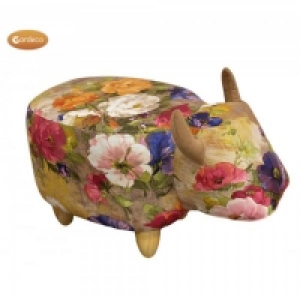 Gardeco Rosie The Flower Cow Footstool