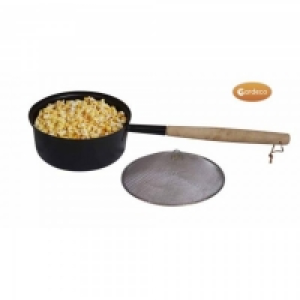 Gardeco Popcorn Pan With Long Handle