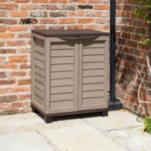 Rowlinson Plastic Mocha Utility Cabinet