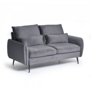 JTF  Rhonda 2 Seater Sofa Malta Grey