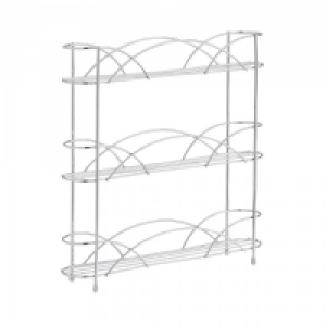 Free Standing Chrome Spice Rack