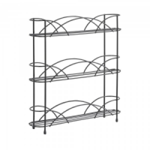 JTF  Free Standing Black Spice Rack