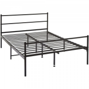 Double Metal Bed Frame In Black