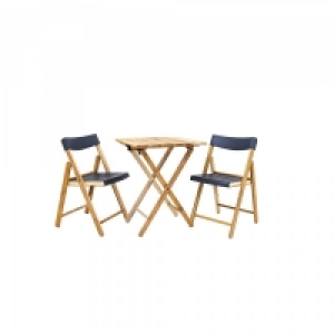 Tramontina Teak Graphite Bistro Set 3 Piece