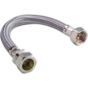 Wickes  Wickes Flexible Tap Connector - 15 x 19 x 500mm