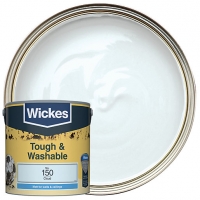 Wickes  Wickes Cloud - No. 150Tough & Washable Matt Emulsion Paint -