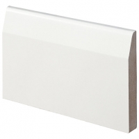 Wickes  Chamfered Fully Finished MDF Skirting 18 x 119 x 3600mm 4 Pa