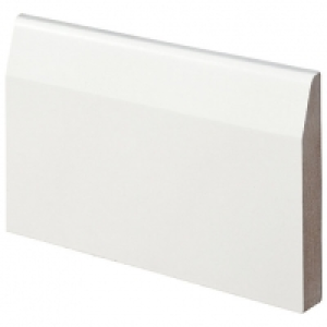 Chamfered Fully Finished MDF Skirting 18 x 119 x 3600mm 4 Pa