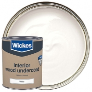 Wickes Solvent Based Undercoat White 750ml £10.00
