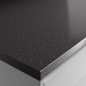 Wickes Laminate Worktop - Taurus Black Gloss 600mm x 38 mm x £80.00