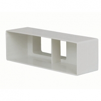 Wickes  Manrose PVC Air Brick Adaptor - White 110mm