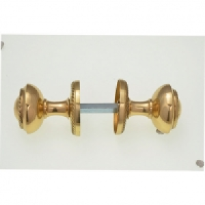 Wickes Georgian Mortice Knob Polished Brass £11.99