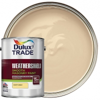 Wickes  Dulux Trade Weathershield Smooth Masonry Paint - County Crea