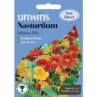 Wickes  Unwins Alaska Mix Nasturtium Seeds