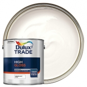 Dulux Trade High Gloss Paint - Pure Brilliant White 2.5L £30.00