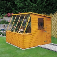 Wickes  Shire 8 x 6ft Pent Potting Shed with Stable Door