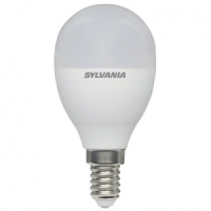 Sylvania LED Non Dimmable Frosted Mini Globe E14 Light Bulb  £4.00