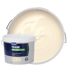 Wickes Trade Vinyl Silk Emulsion Paint - Magnolia 10L