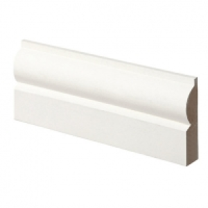 Wickes  Wickes Torus Primed MDF Architrave - 14.5mm x 57mm x 2.1m