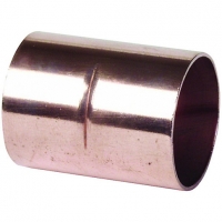 Wickes  Wickes End Feed Straight Coupling - 15mm Pack of 10
