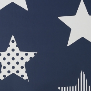 Superfresco Easy Superstar Navy Wallpaper 10m £14.00