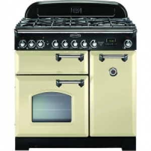 Rangemaster Classic Deluxe 90cm Dual Fuel Range Cooker - Cre £2,149.00
