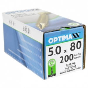 Optimaxx Pz Countersunk Zinc & Yellow Passivated Double Rein £13.38