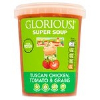 Morrisons  Glorious Super Soups Tuscan Chicken, Tomato & Grains