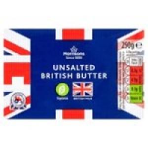 Morrisons Unsalted British Butter £1.49