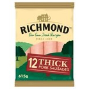 Richmond 12 Thick Pork Sausages £2.95
