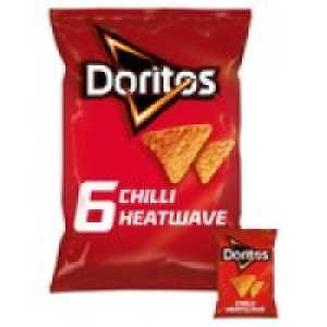 Morrisons  Doritos Chilli Heatwave Tortilla Chips 6x30g