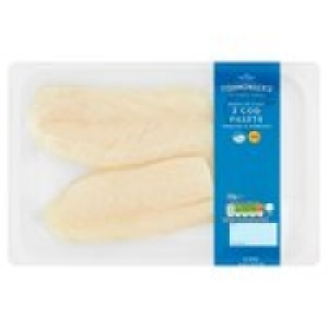 Morrisons Market St 2 Cod Fillets  £4.00