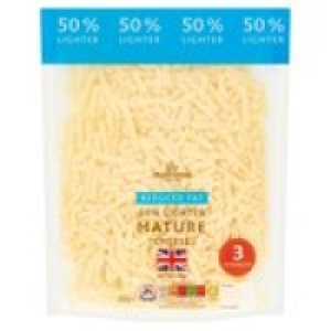 Morrisons 50% Reduced Fat Mature Grated Cheddar £2.00