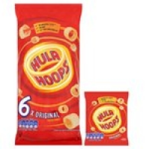 Hula Hoops Original Multipack Crisps 6 Pack £1.75