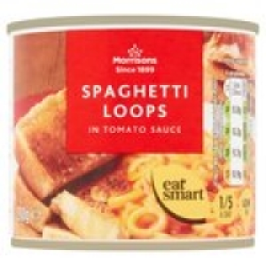 Morrisons Spaghetti Loops in Tomato Sauce £0.25