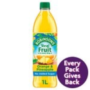 Robinsons Orange & Pineapple Squash No Added Sugar £1.25