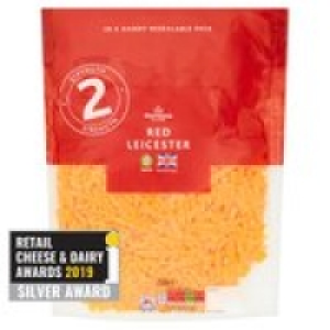 Morrisons Grated Red Leicester £2.00