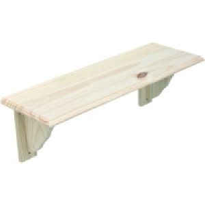 Wickes Pine Shelf Kit 16x190x585mm