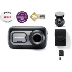 Halfords  Nextbase 522GW Front & Rear Dash Cam Bundle 450454